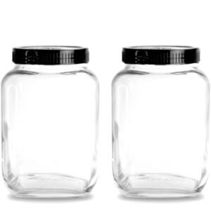 glass pickle jar 1