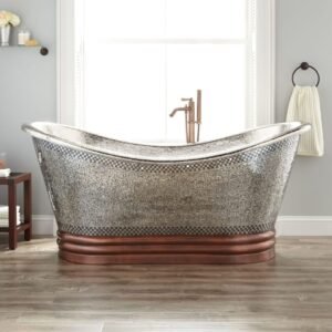 Mosaic Copper Bath Tub